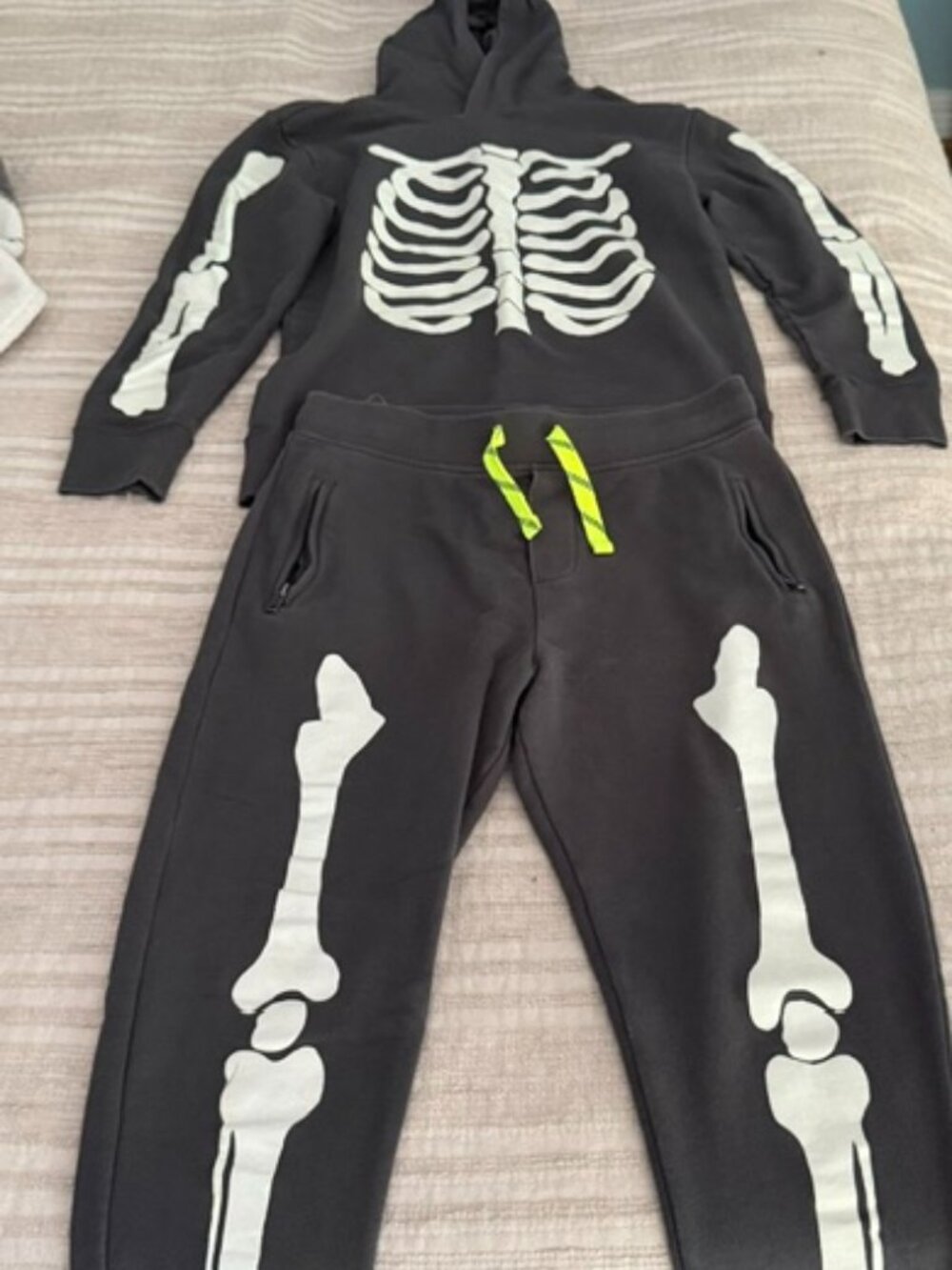 Vintage CrewCuts Kids Skelton Sweatsuit